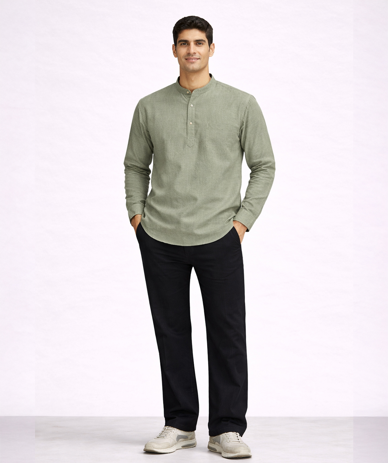 Dusty Green Everyday Kurta