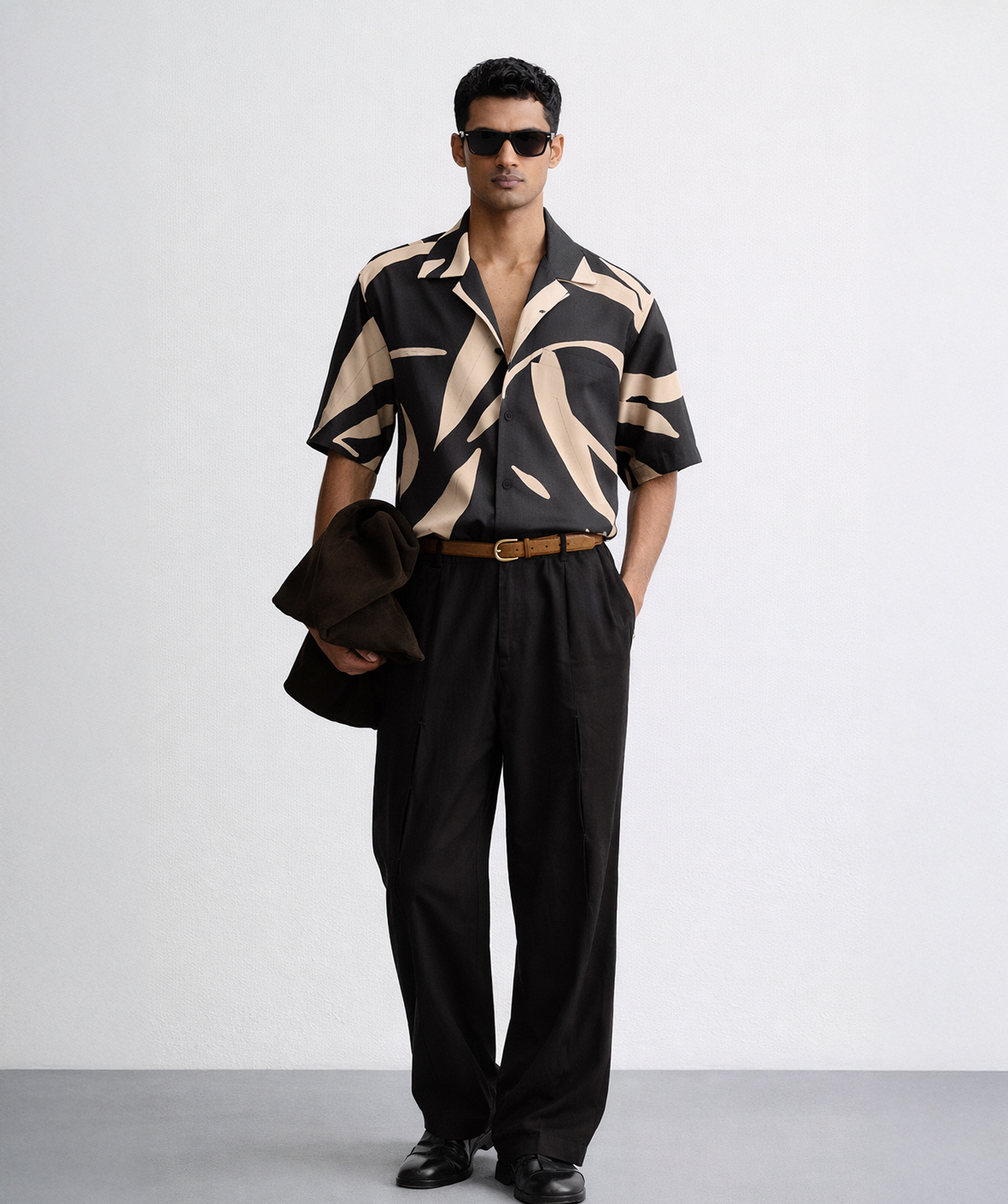 Abstract Print  Shirt